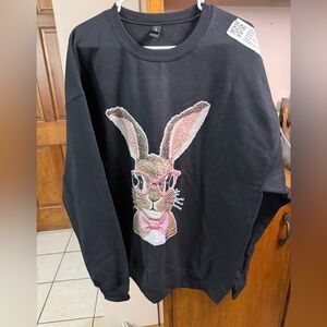 Gildan Black Heavy Blend Crewneck Sweatshirt